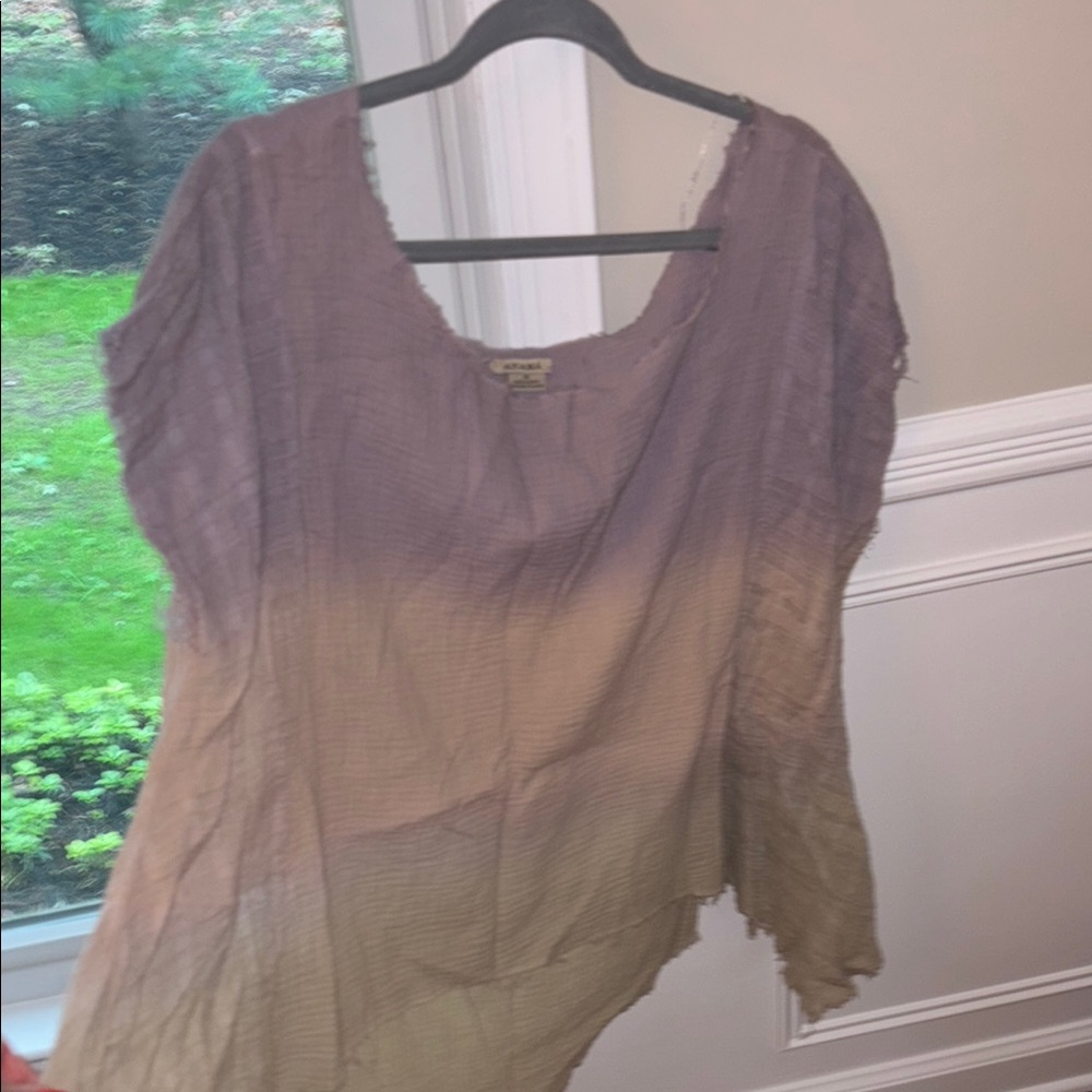 Ombré blouse - Picture 3 of 4